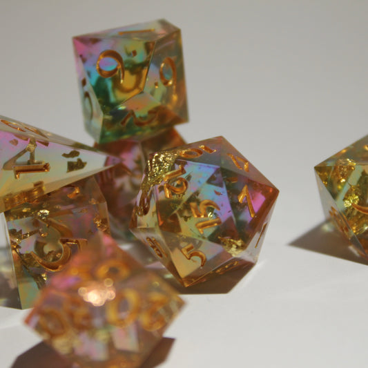 Refraction Rainbow Dice