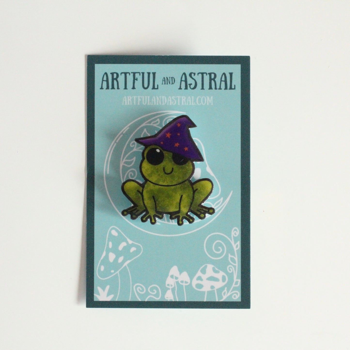 Wizard Frog Pin