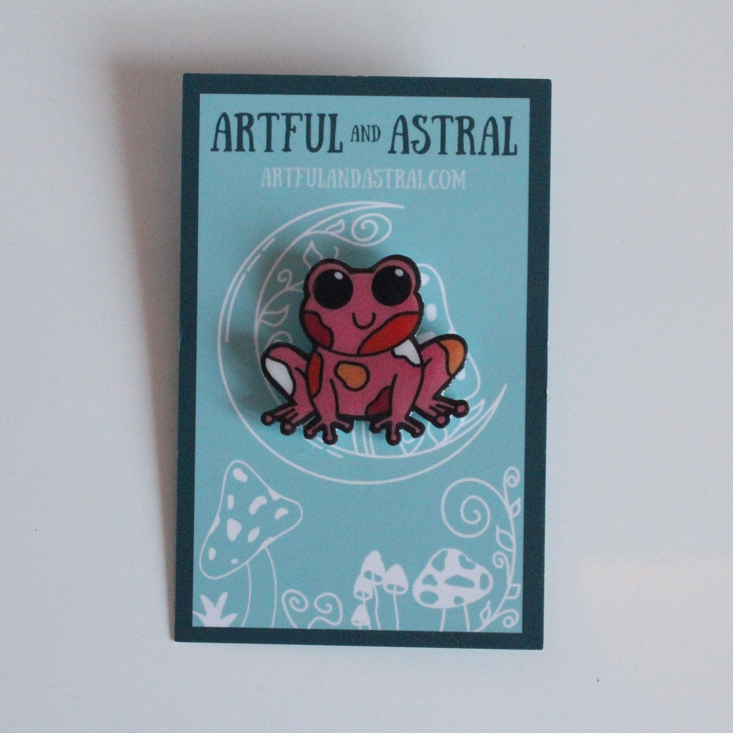 Lesbian Frog Pin