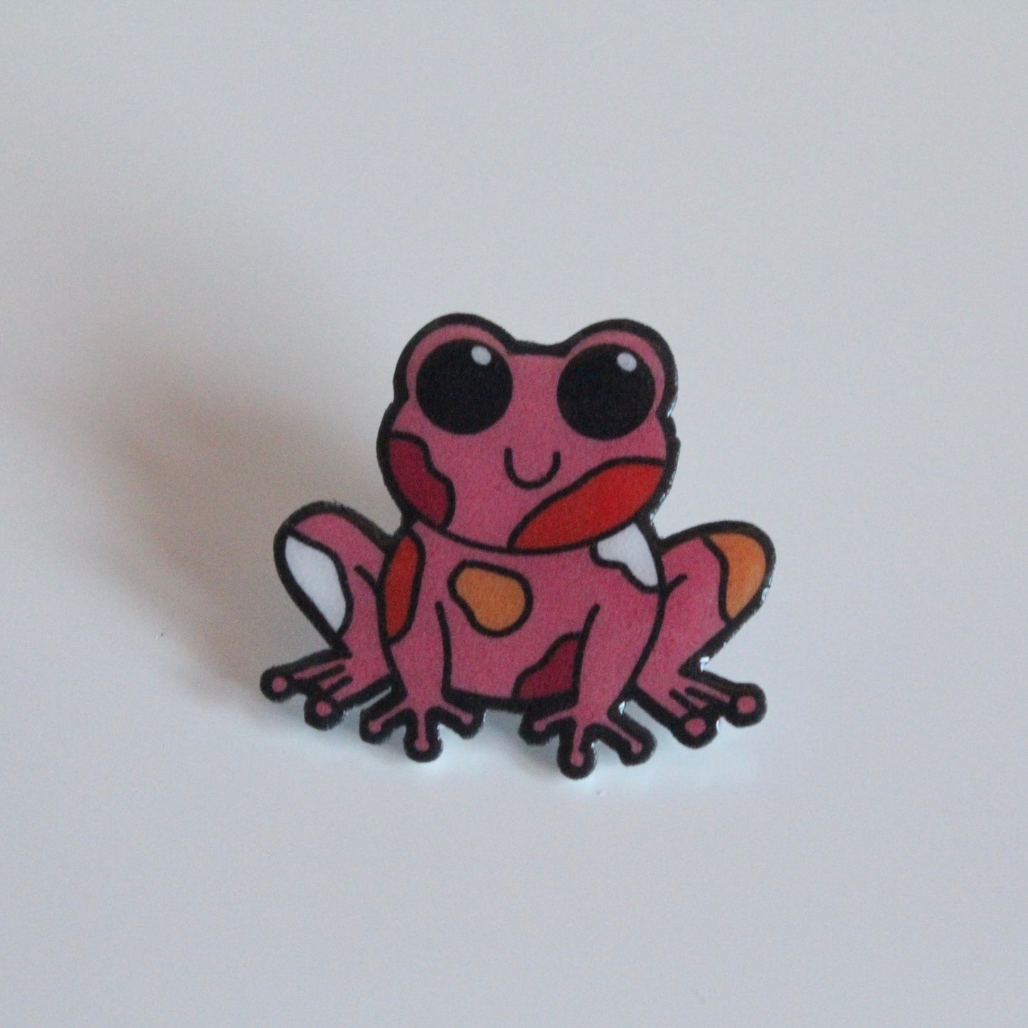 Lesbian Frog Pin