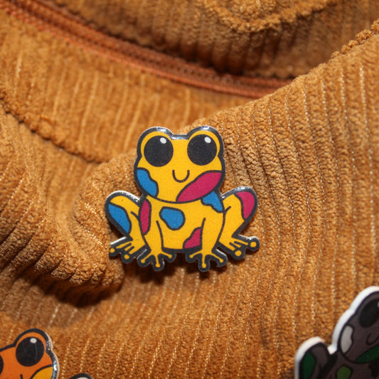 Pansexual Frog Pin