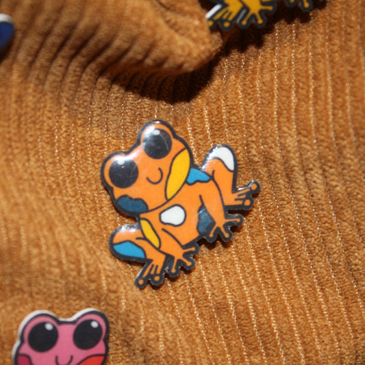 Aroace Frog Pin