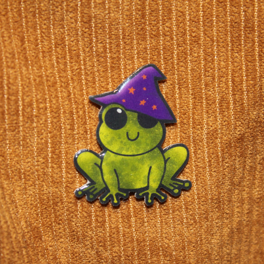 Wizard Frog Pin