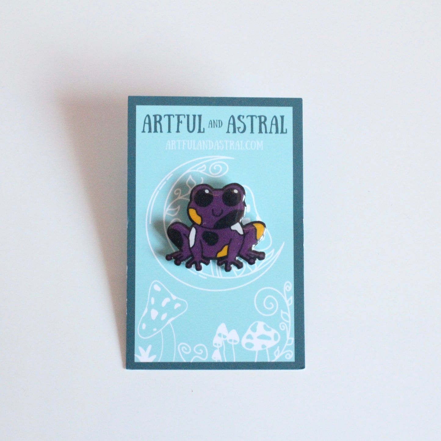 Non-Binary Frog Pin