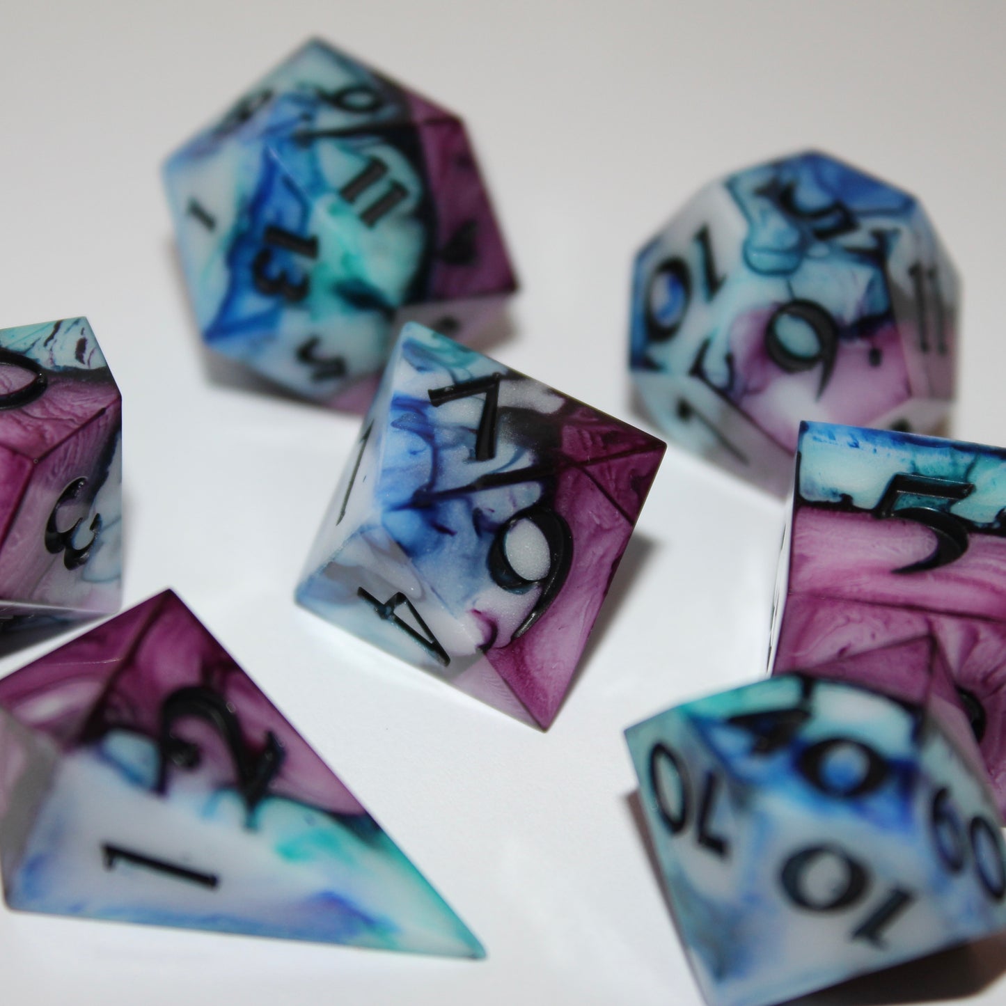 Aurora Swirl Dice
