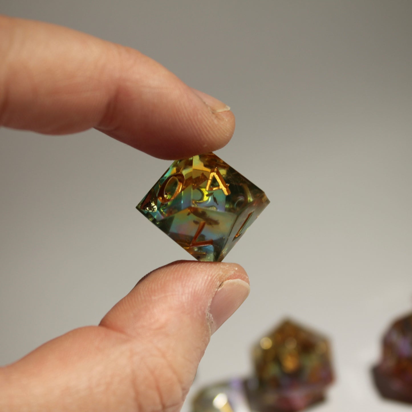 Refraction Rainbow Dice