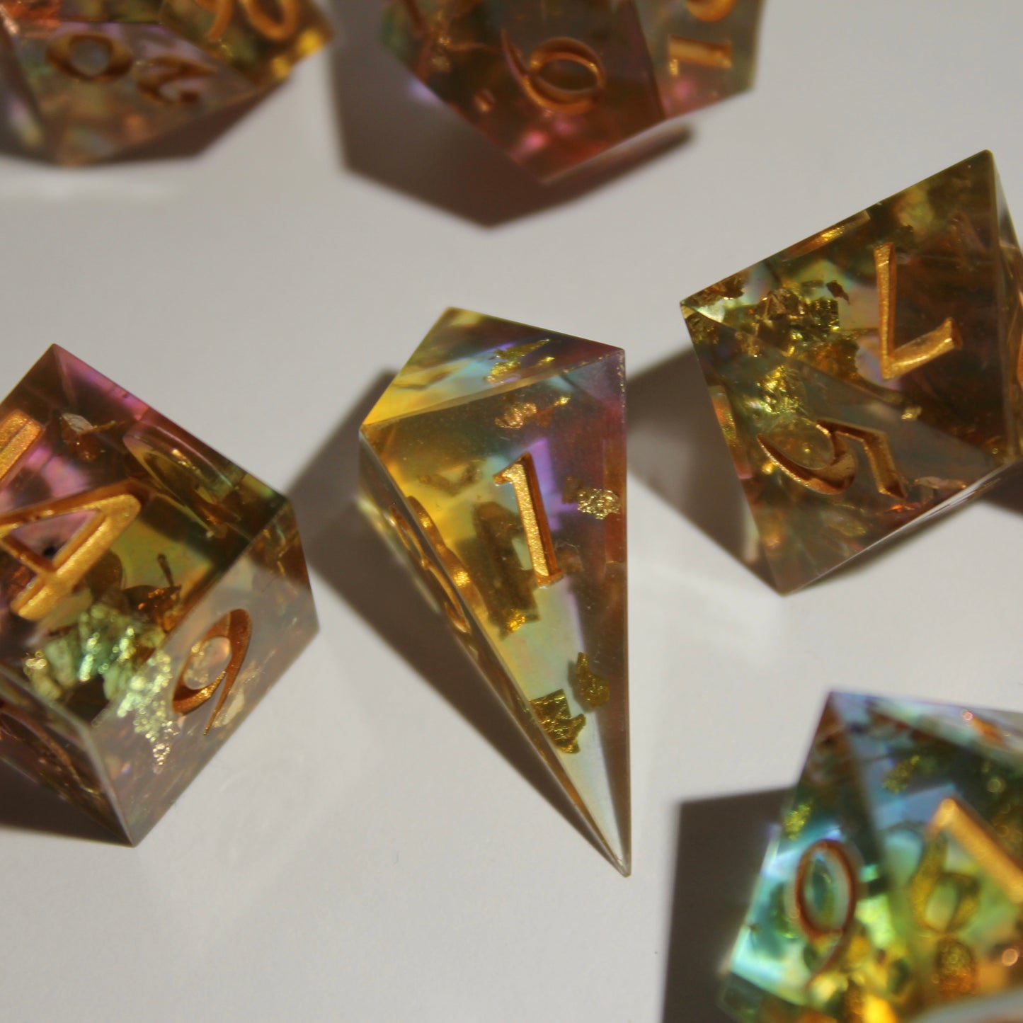 Refraction Rainbow Dice