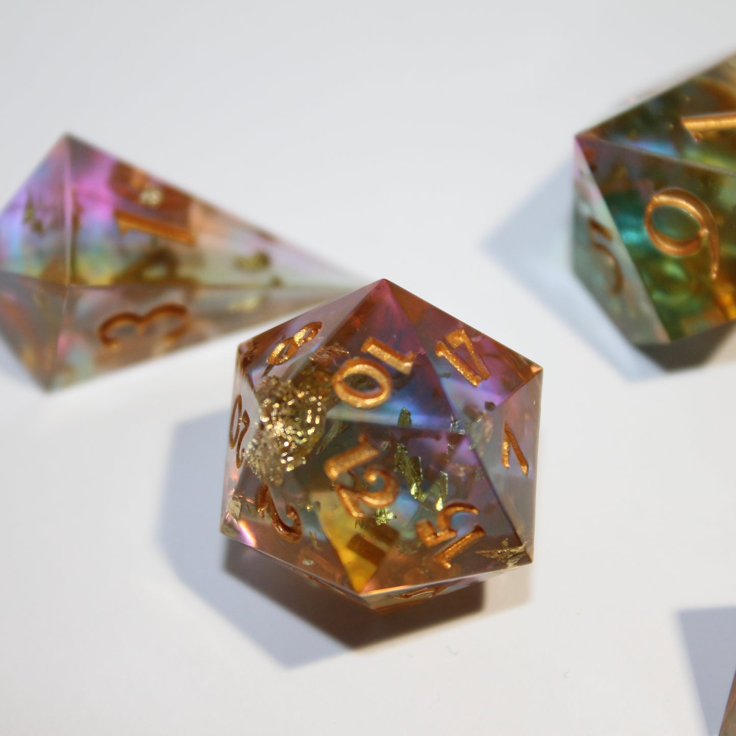 Refraction Rainbow Dice
