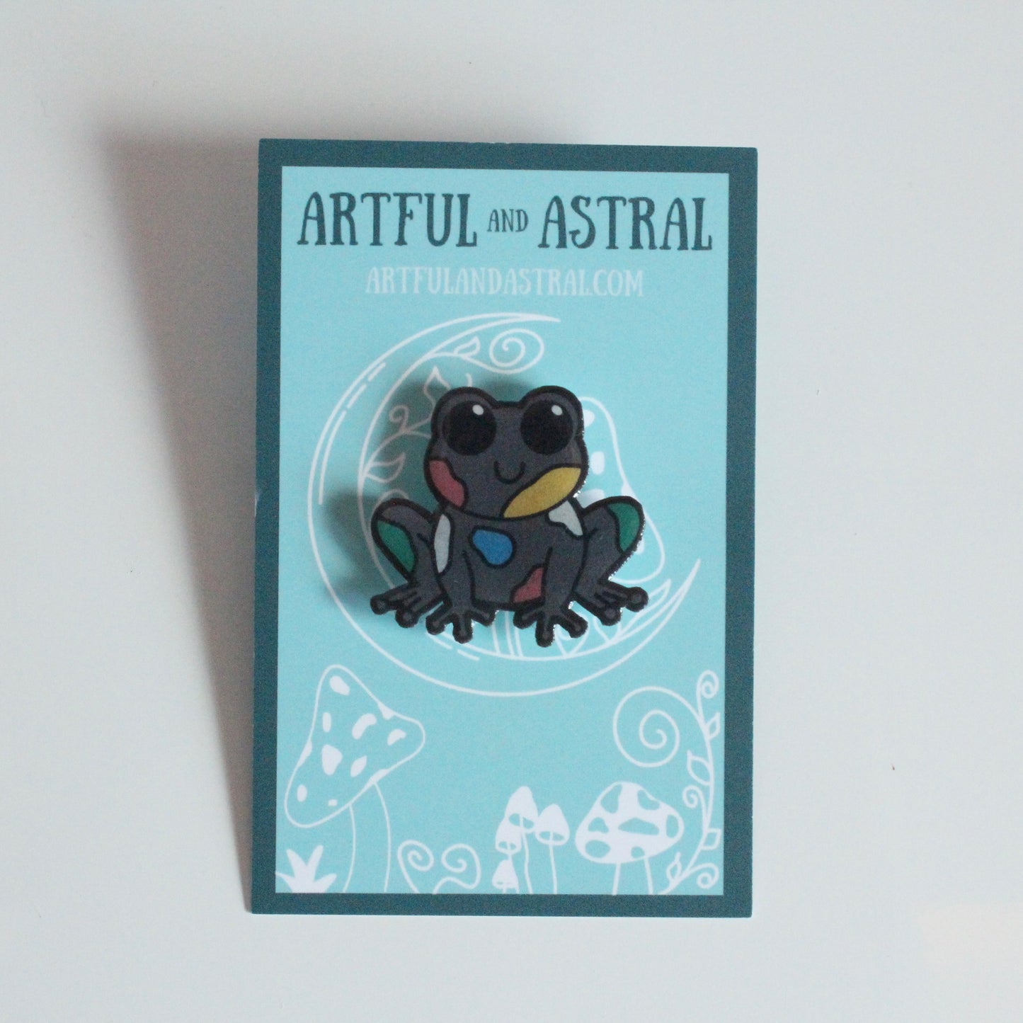 Disability Pride Frog Pin
