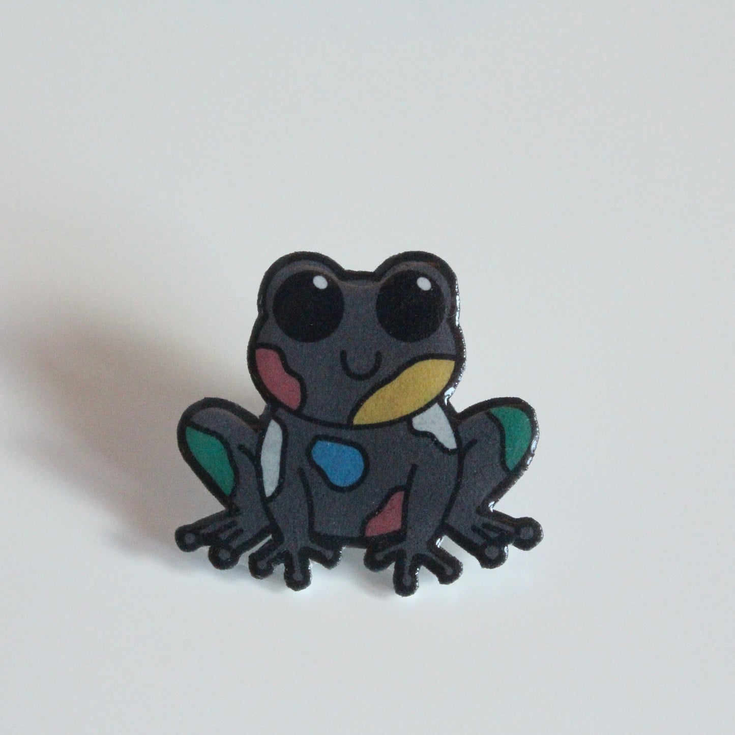 Disability Pride Frog Pin