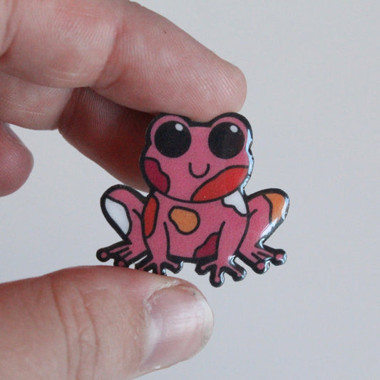 Lesbian Frog Pin