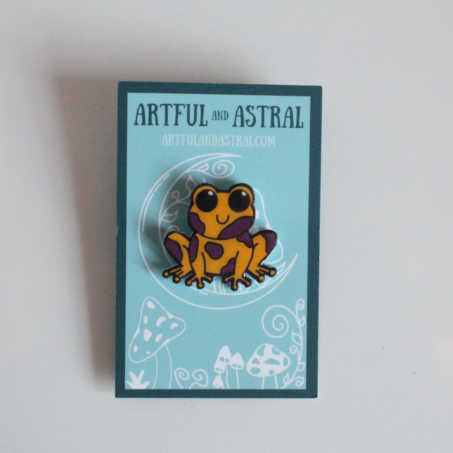 Intersex Frog Pin