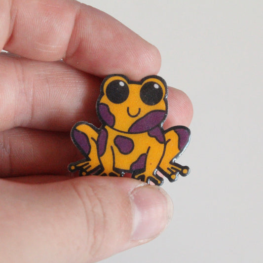 Intersex Frog Pin