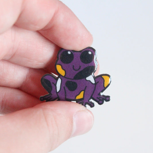 Non-Binary Frog Pin