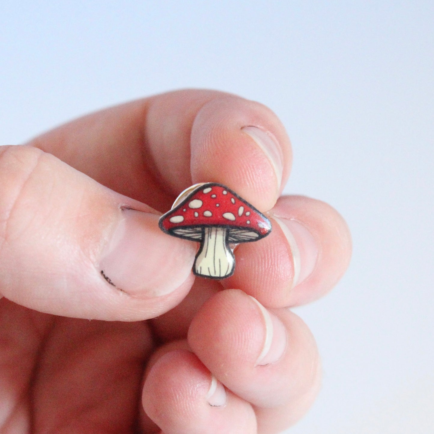 Mini Mushroom Pin Set