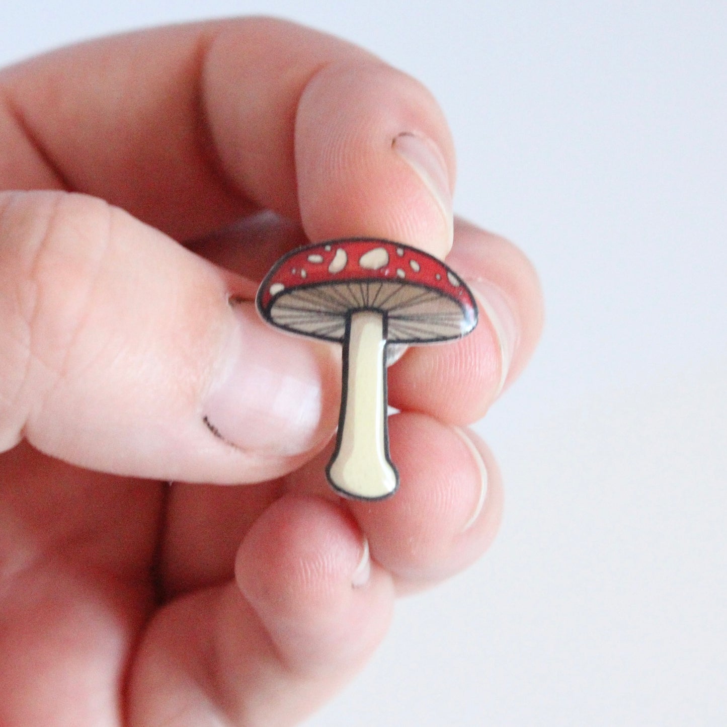 Mini Mushroom Pin Set