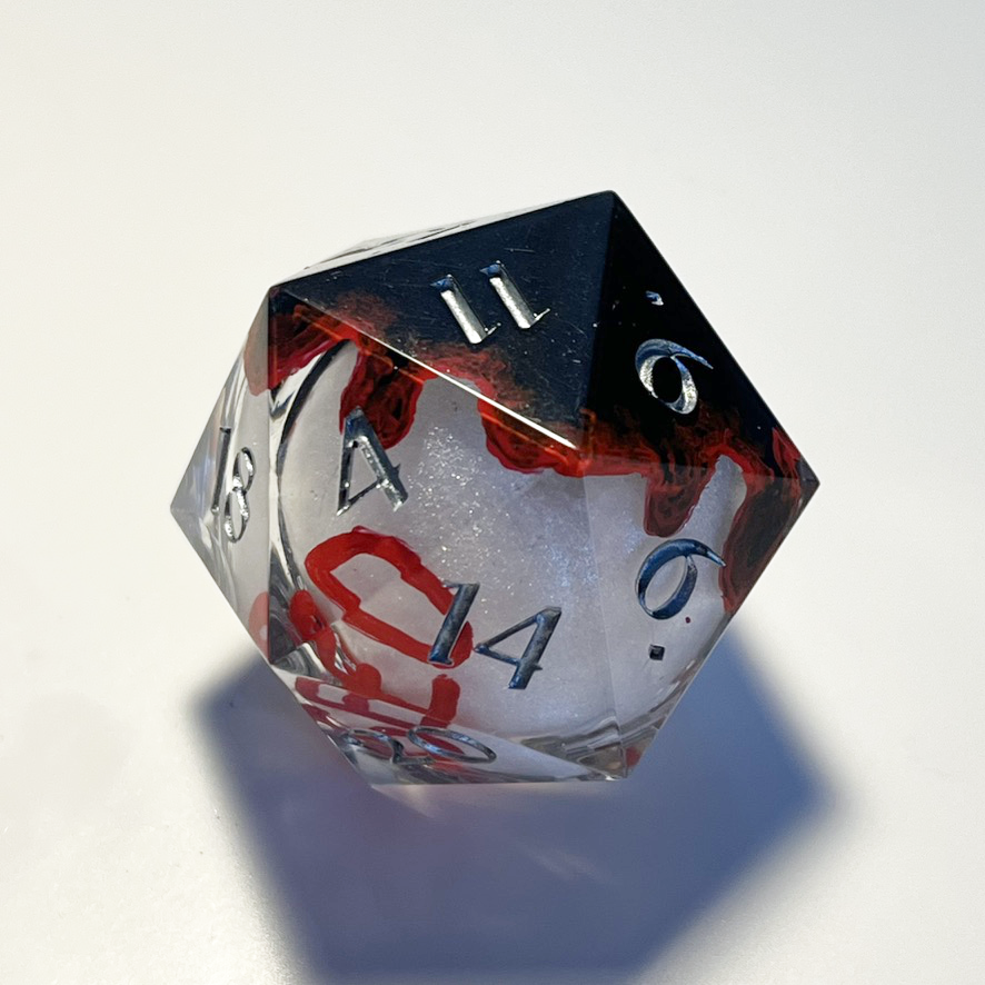 Cursed Liquid Core Chonk D20