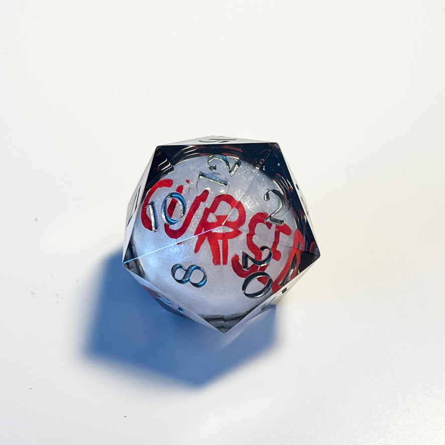 Cursed Liquid Core Chonk D20