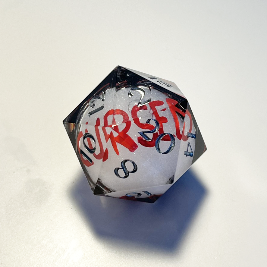 Cursed Liquid Core Chonk D20