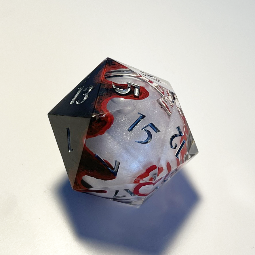 Cursed Liquid Core Chonk D20